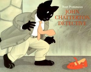 Livre John Chatterton Détective - chat noir